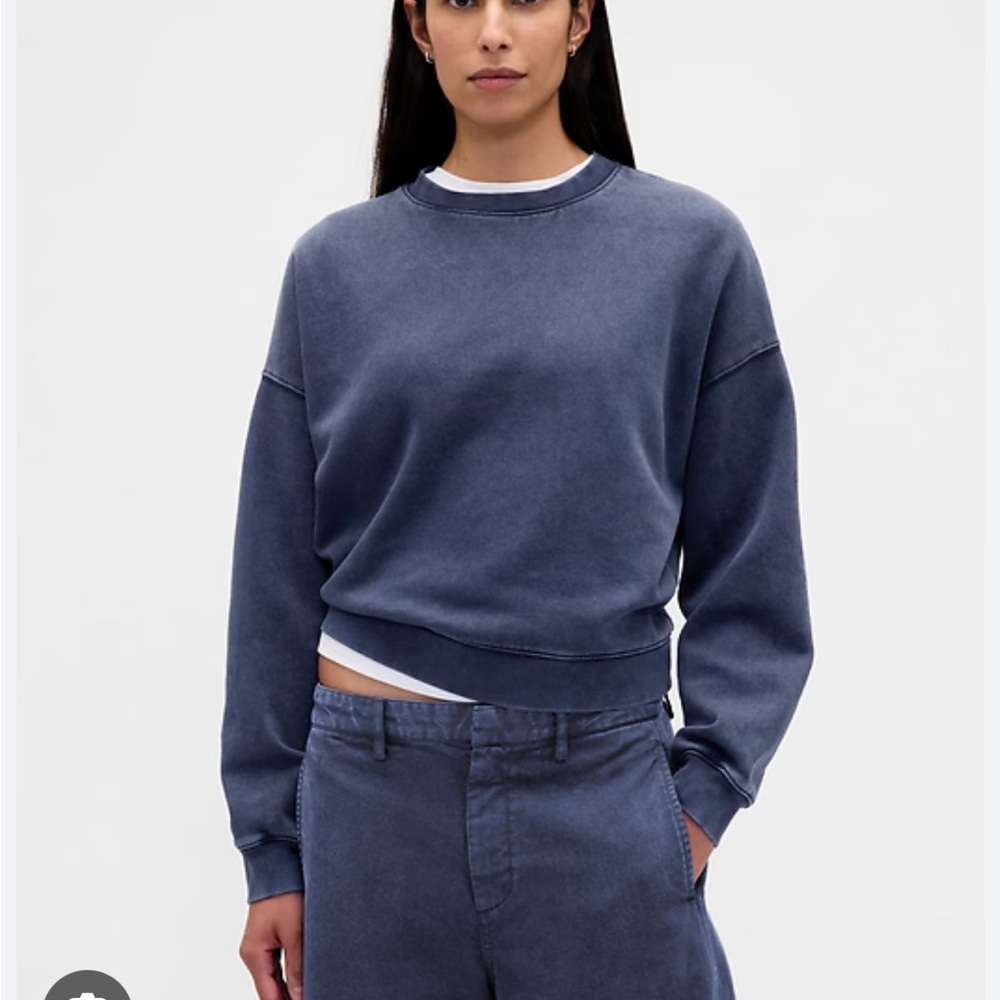 Gap navy tapestry sweat set